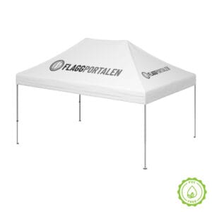 Tält 3x4,5 meter med tryckt tak