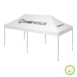 Tält 3x6 meter med tryckt tak